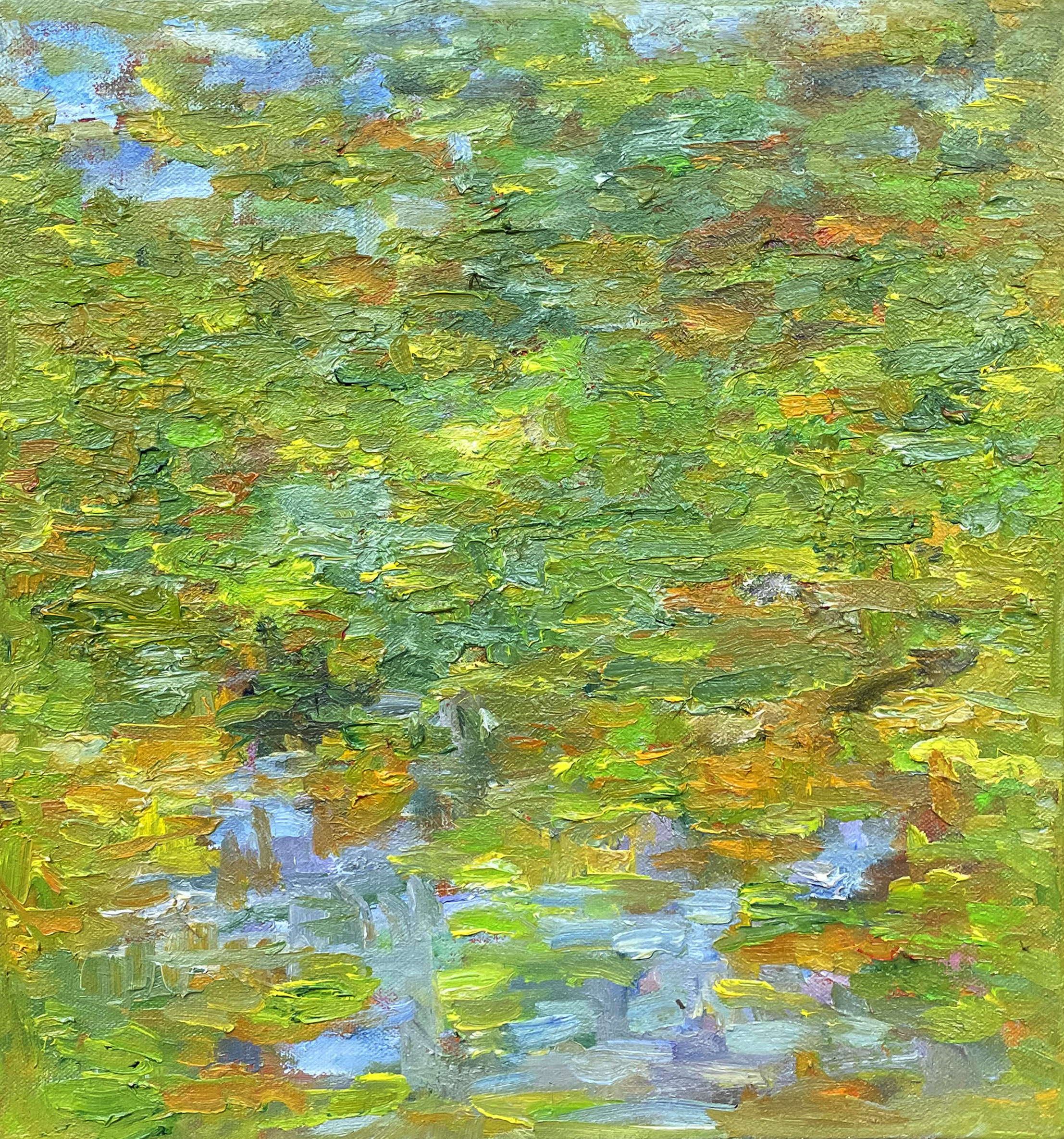 Puihin on vihreyden keskelle ilmestynyt keltaisia sävyjä