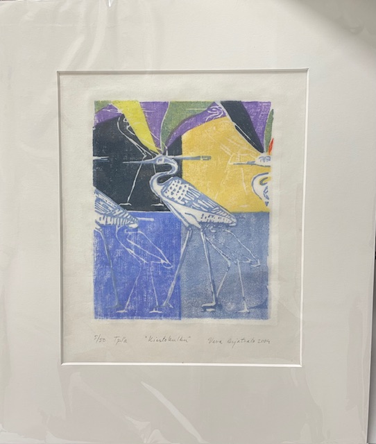 Vesa Arjatsalon värikäs piirros kurjesta