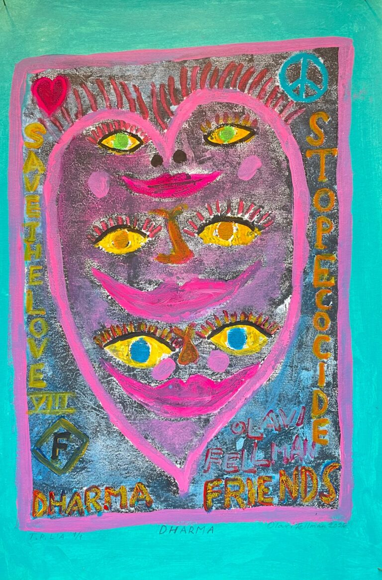 Olavi Fellmanin kantaaottava värikäs grafiikka ilmastonmuutosta vastaan