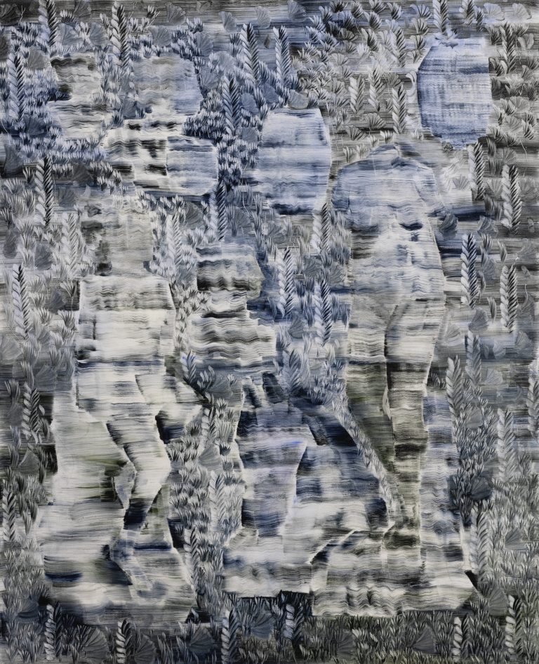 Veistos, Eveliina Hämäläinen, öljy kankaalle, 2025, 160 cm x 130cm