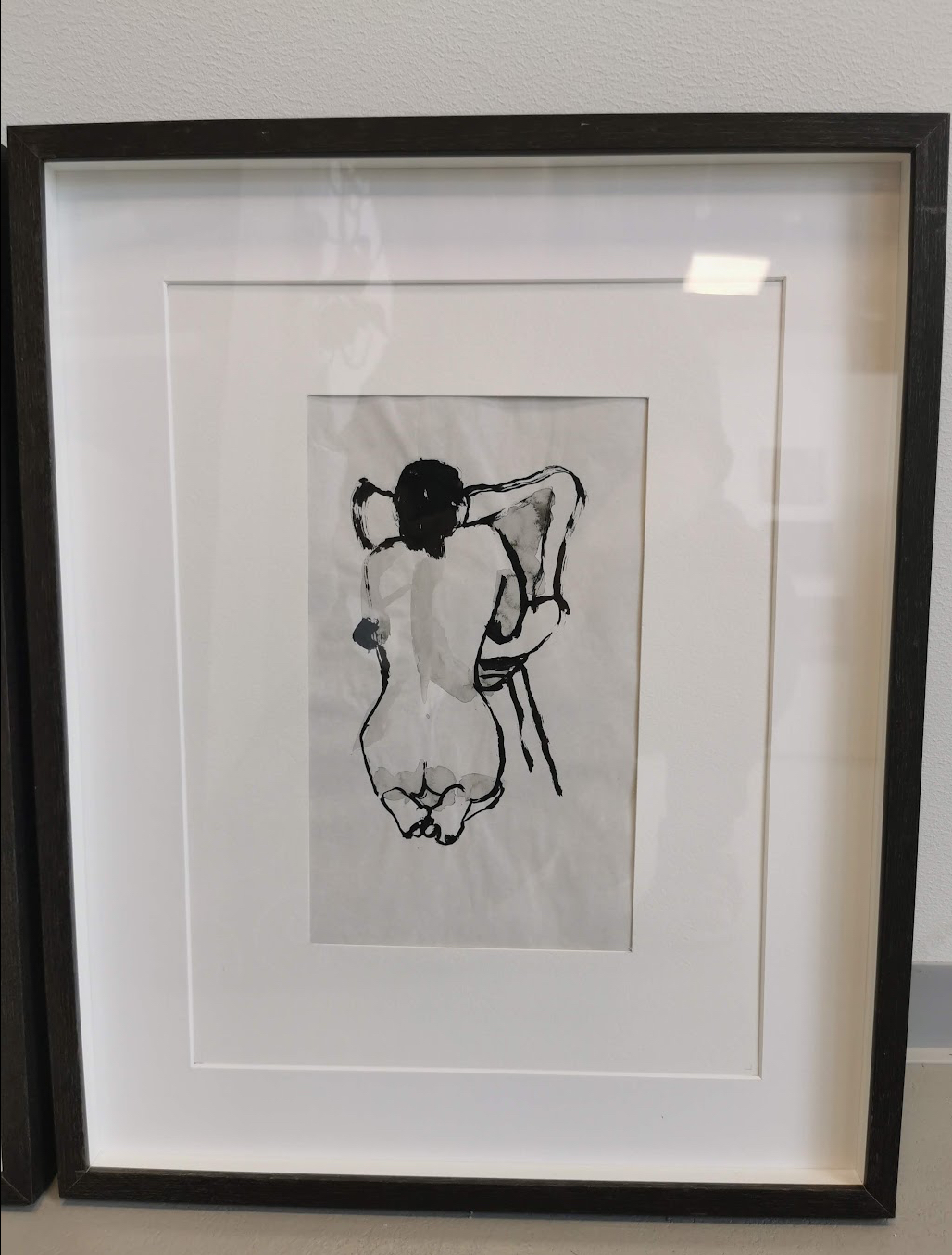 Nojatuoli II, Elina Hartzell, 52x42cm, 1994