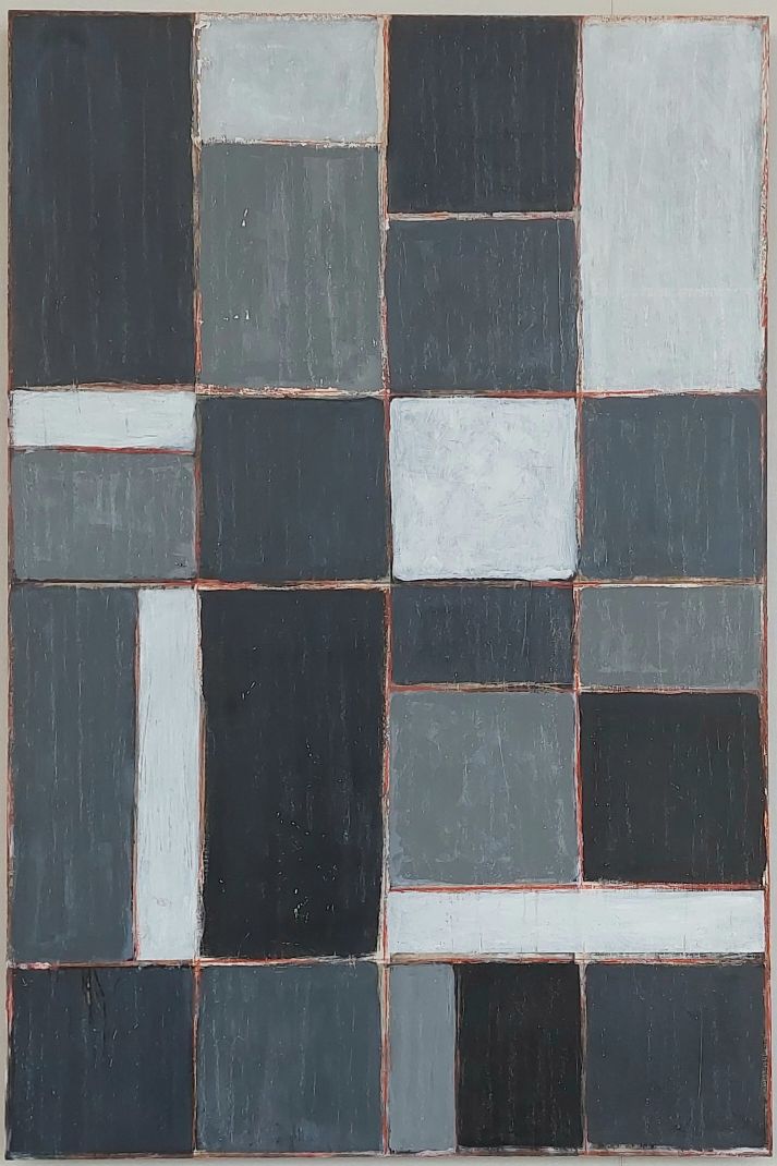 Skisma I, Miquel Vadell, akryyli levylle, 80x120cm, 2026.